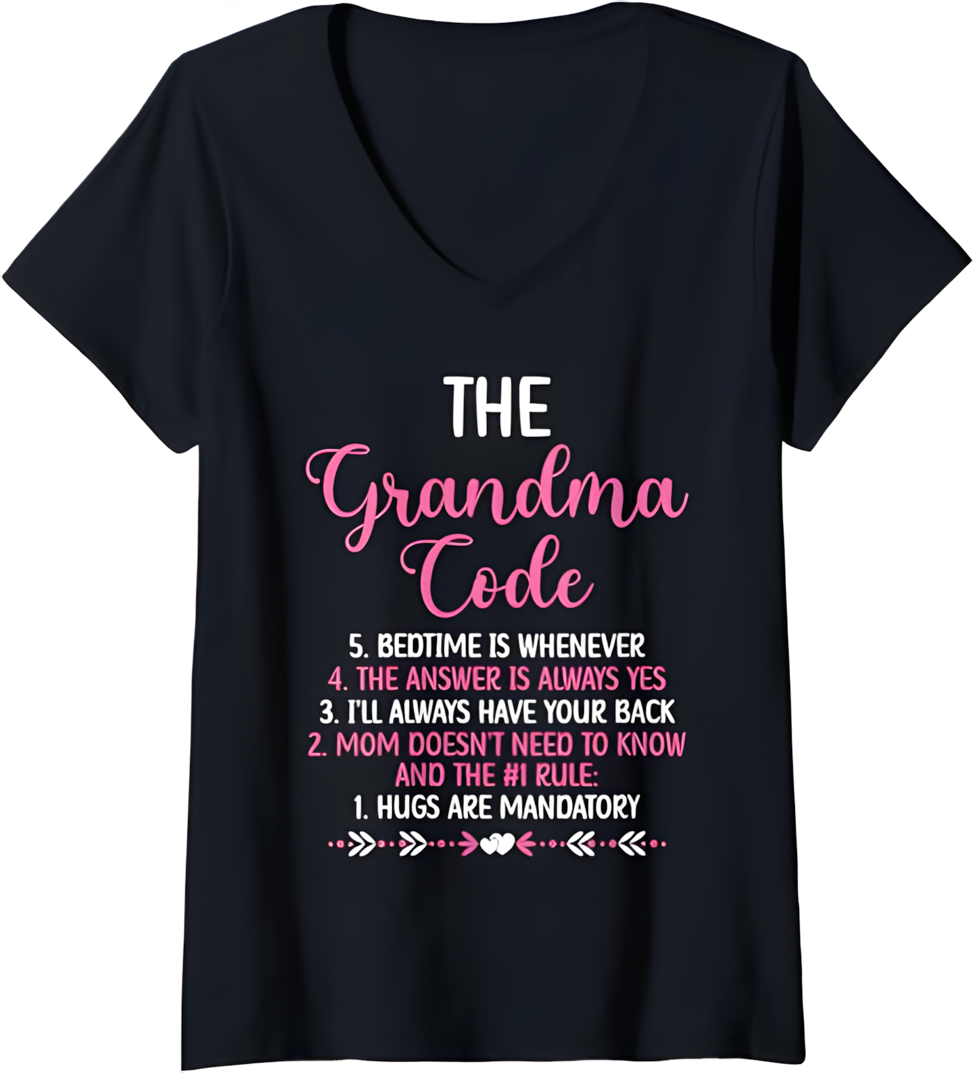 THE GRANDMA CODE T SHIRT - From grandma TIEN00
