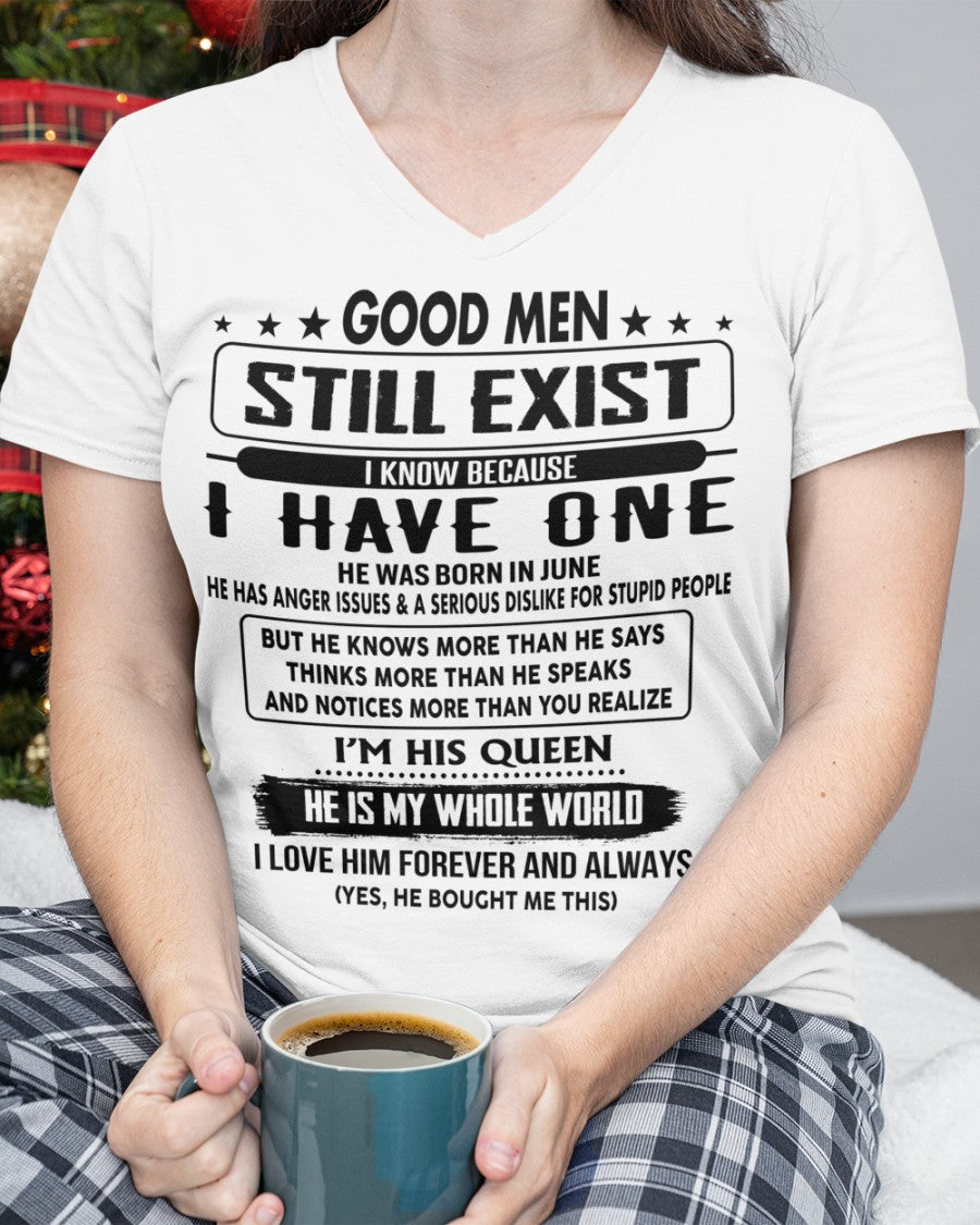 June - Good men Still Exist - gift for your girlfriend, wife from Husband - TIEN06 (SKU-GM-06)