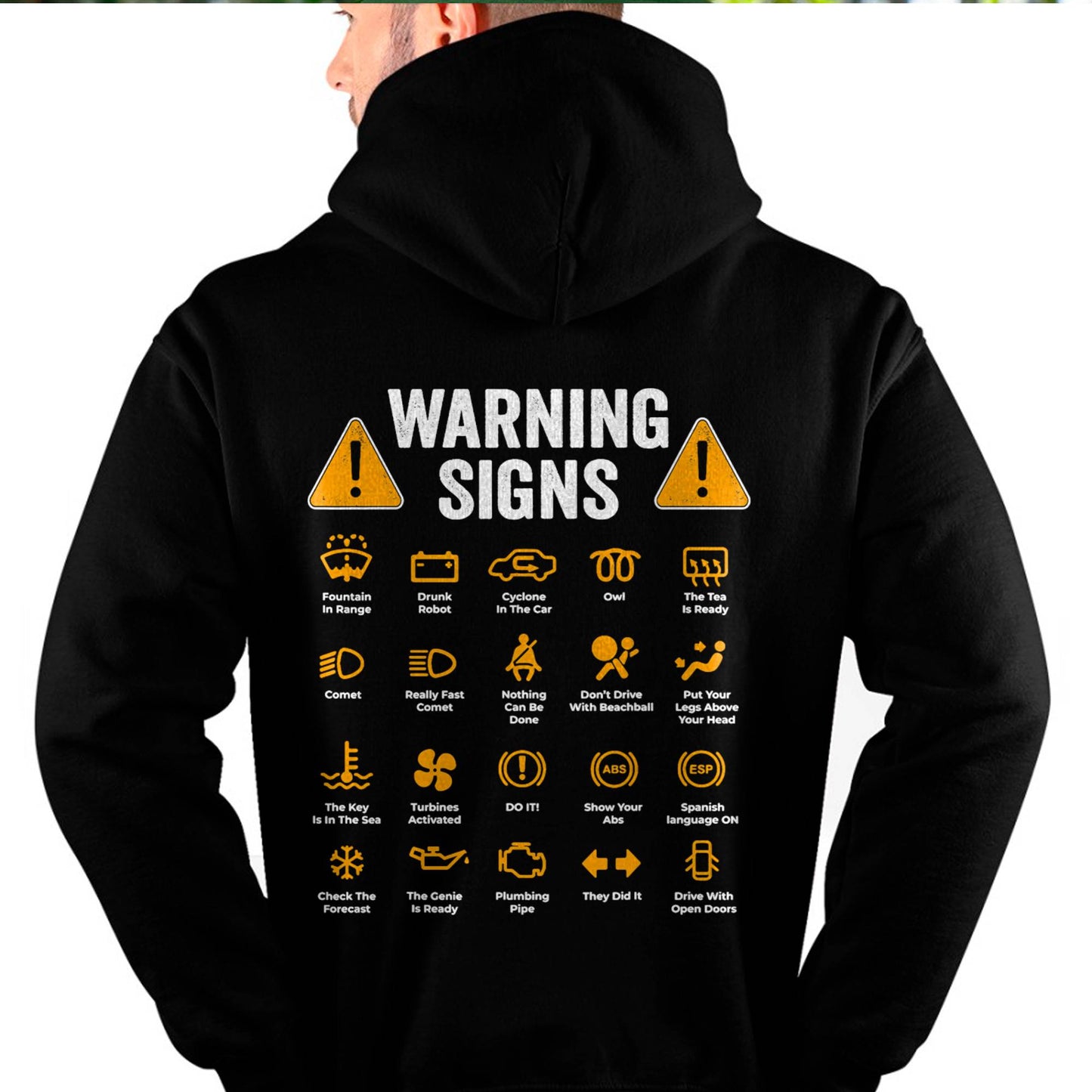 Warning Signs - Gift For Mechanic - DOAN (SKUM08-D00)