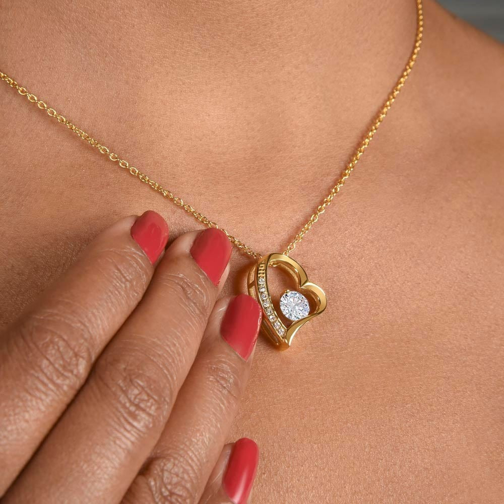 TO MY WIFE "I Can’t Live Without You" - GIFT FROM HUSBAND - Forever Love Necklace