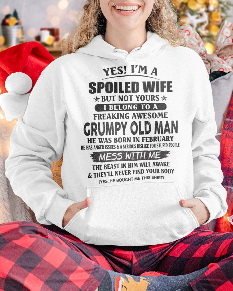 Grumpy Old Man February – Perfect gift for your wife – ccdi02 (SKU08-63-02)
