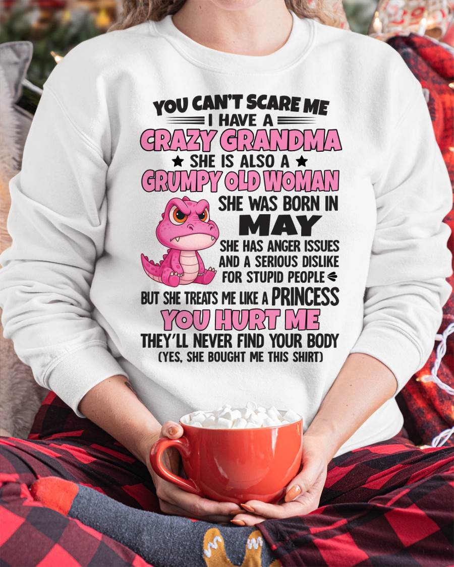 You Can’t Scare Me - Gift For Grandson And Granddaughter From Grandma - DOAN05 (SKU09-130-05)