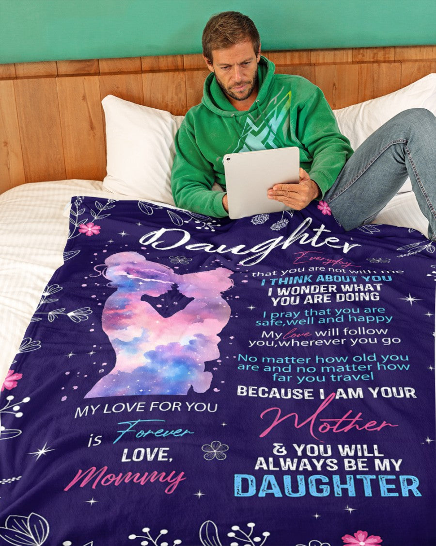 SPEICAL BLANKET TO YOUR DAUGHTER - A WARM HUG FROM MOM - TIEN00(SKU2606-390)