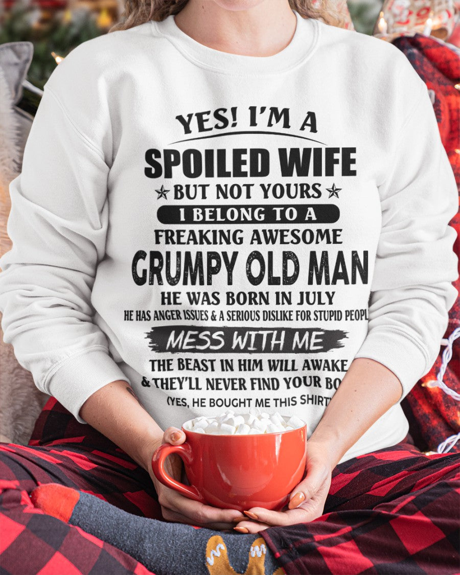 Grumpy Old Man July – Perfect gift for your wife – ccdi07 (SKU08-63-07)