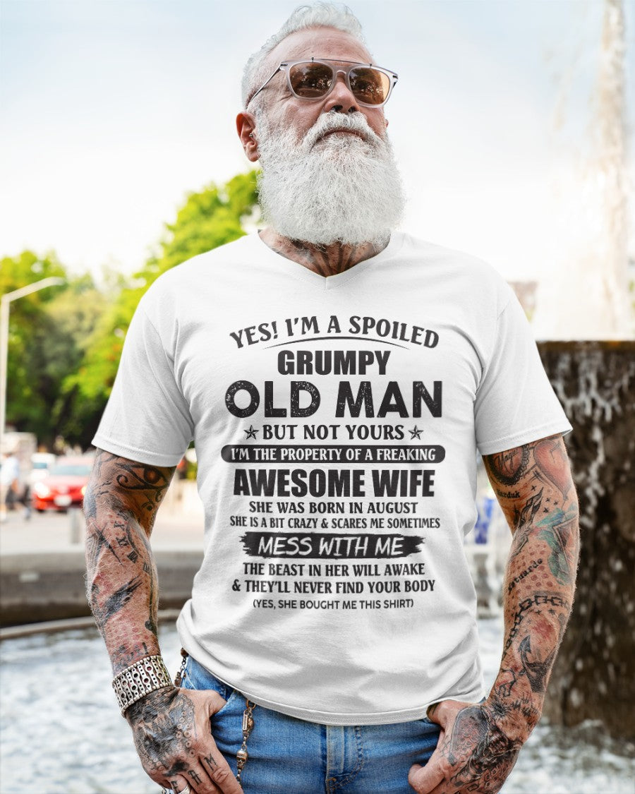 Awesome wife August - Perfect gift for your husband - ccdi08 (SKU96-68-08)