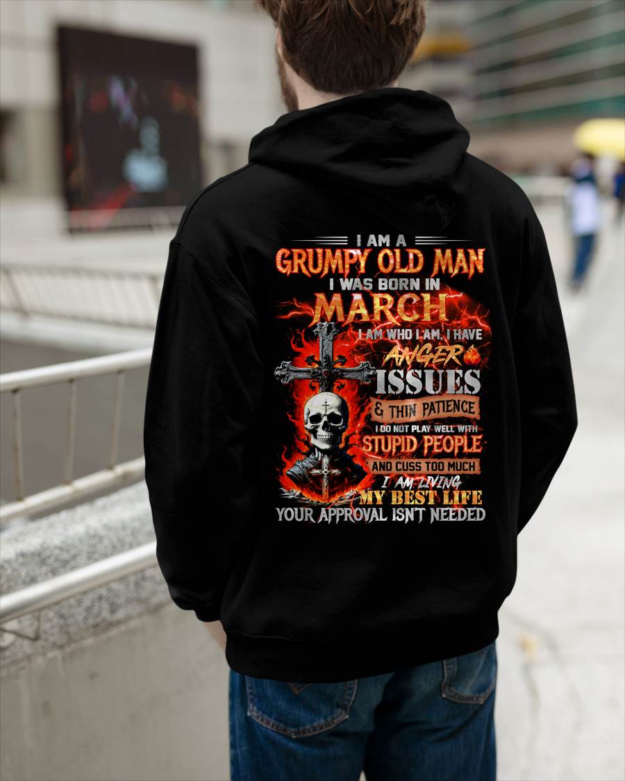 I Am A Grumpy Old Man – T-Shirt For Man – DOAN03 (SKU12-319-03)