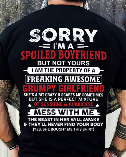 Spoiled Boyfriend - Perfect Gift From Girlfriend - TIEN00 (SKU11-18-00)