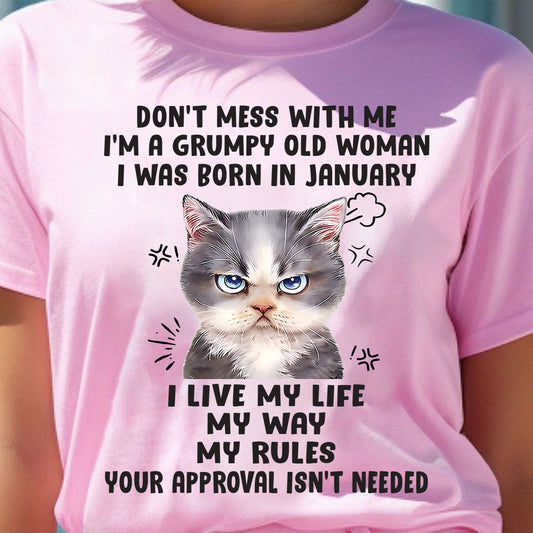 Don’t Mess With Me - T Shirt For Woman - DOAN01 (SKU09-65-01)