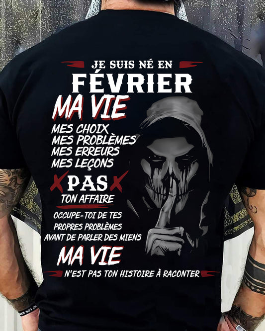 MA VIE – T-shirt pour homme – DOAN02 (SKU12-269-02)