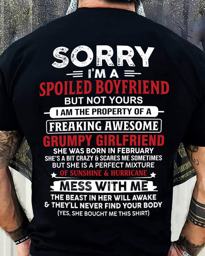 February - Spoiled Boyfriend - Perfect Gift From Girlfriend - TIEN02 (SKU11-18-02)