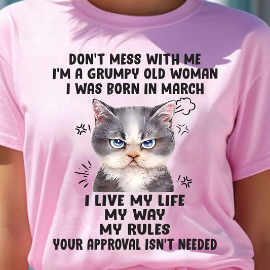 Don’t Mess With Me - T Shirt For Woman - DOAN03 (SKU09-65-03)