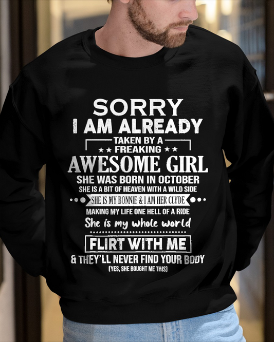 OCTOBER – She Is My Bonnie And I Am Her Clyde – FROM  WIFE TO HUSBAND – TIEN10 (SKU26T-01-61-10)