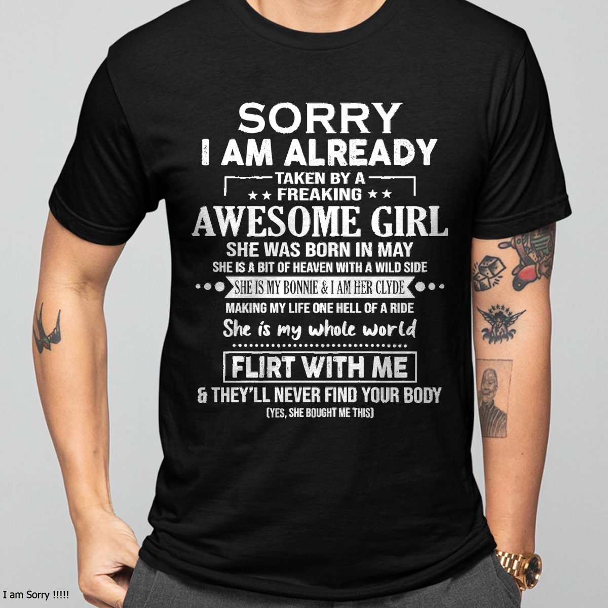 MAY – She Is My Bonnie And I Am Her Clyde – FROM WIFE TO HUSBAND – TIEN05 (SKU26T-01-61-05)