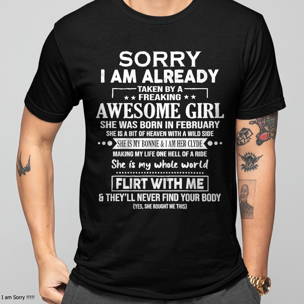 FEBRUARY – She Is My Bonnie And I Am Her Clyde – FROM WIFE TO HUSBAND – TIEN02 (SKU26T-01-61-02)