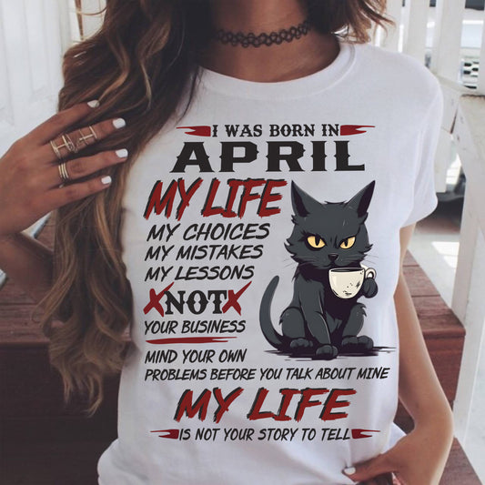 MY LIFE – T Shirt For Woman – DOAN04 (SKU09-92-04)
