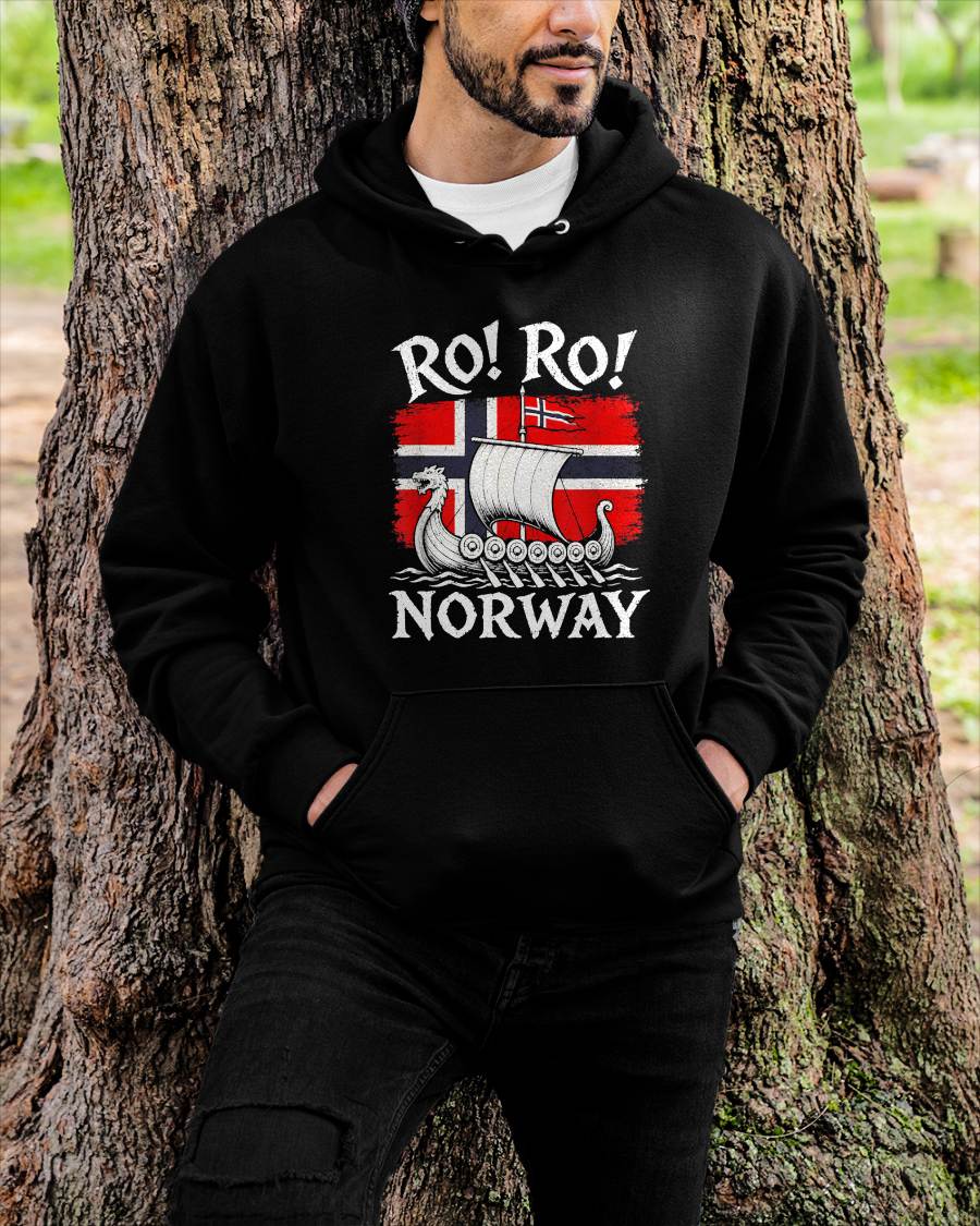 "NORWAY VIKING" –  TRENDING T - SHIRT  – TIEN00 (SKU2607-104)