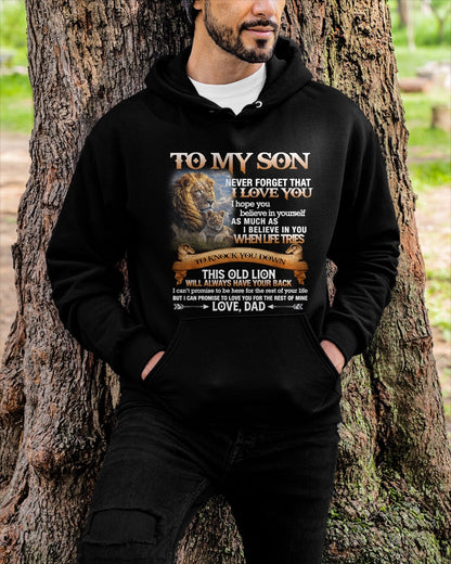 To My Son T-Shirt – Gift From Dad / Man - TIEN00 (SKU12-76)