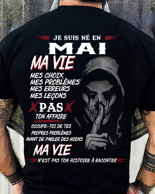 MA VIE – T-shirt pour homme – DOAN05 (SKU12-269-05)