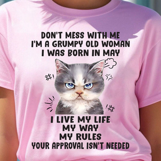 Don’t Mess With Me - T Shirt For Woman - DOAN05 (SKU09-65-05)