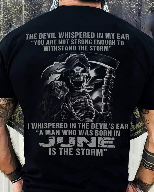 June - The Devil Whispered In My Ear - T-Shirt For Man - DOAN06 (SKU08-87-06)