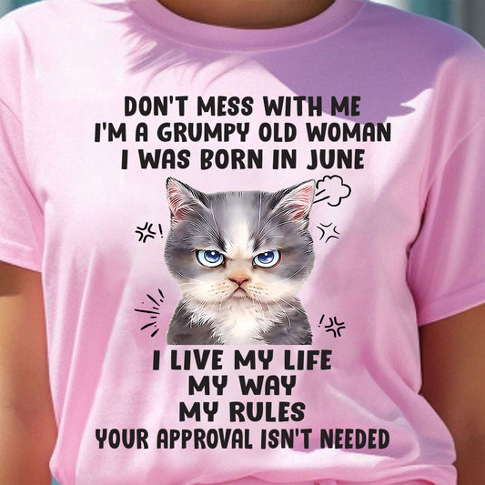 Don’t Mess With Me - T Shirt For Woman - DOAN06 (SKU09-65-06)