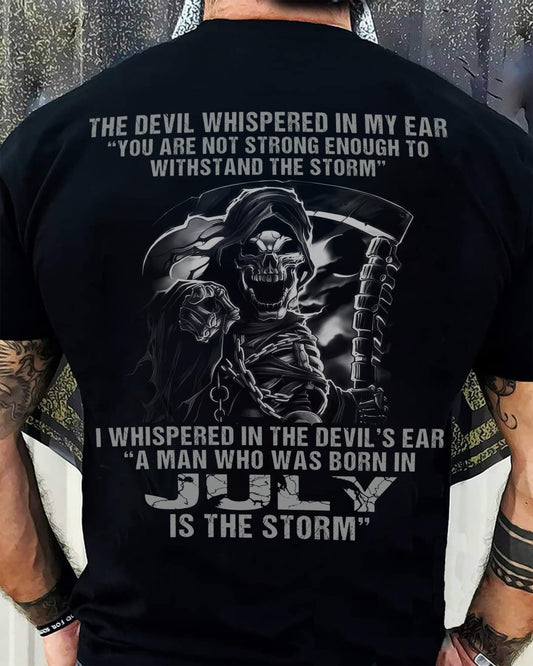 July - The Devil Whispered In My Ear - T-Shirt For Man - DOAN07 (SKU08-87-07)