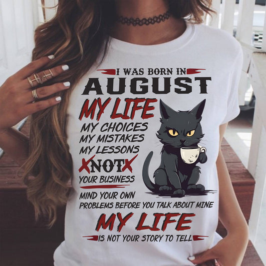 MY LIFE – T Shirt For Woman – DOAN08 (SKU09-92-08)