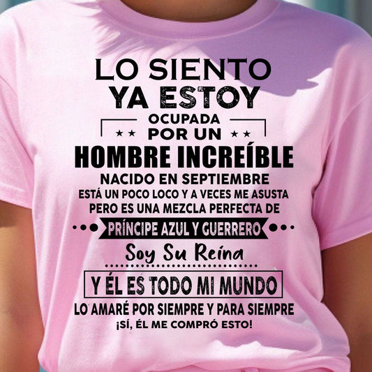 Septiembre - El Regalo Perfecto Para Tu Esposa O Novia - NTTD09 (SKU08-SRNU-TBN-09)