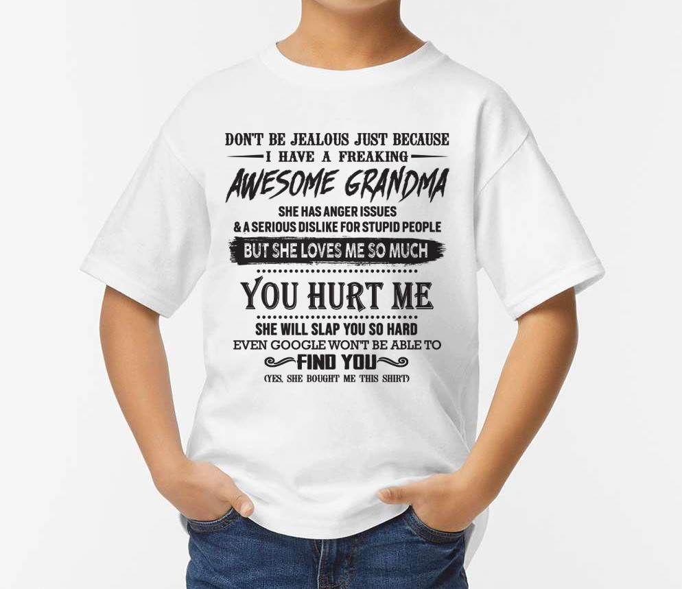 Don't Be Jealous - Gift For Grandson And Granddaughter From Grandma - DOAN00 (SKU07-153-00)