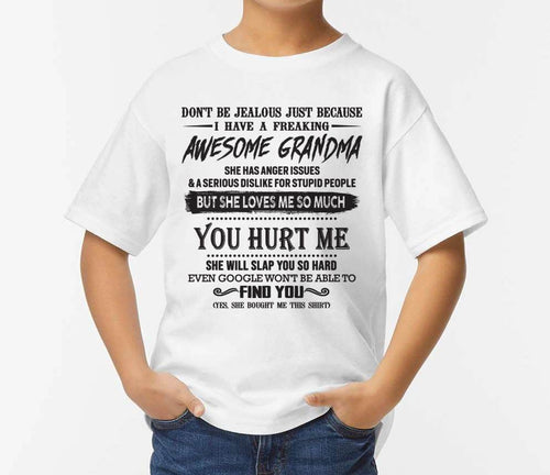 Don't Be Jealous - Gift For Grandson And Granddaughter From Grandma - TIEN00 (SKU07-153-00)