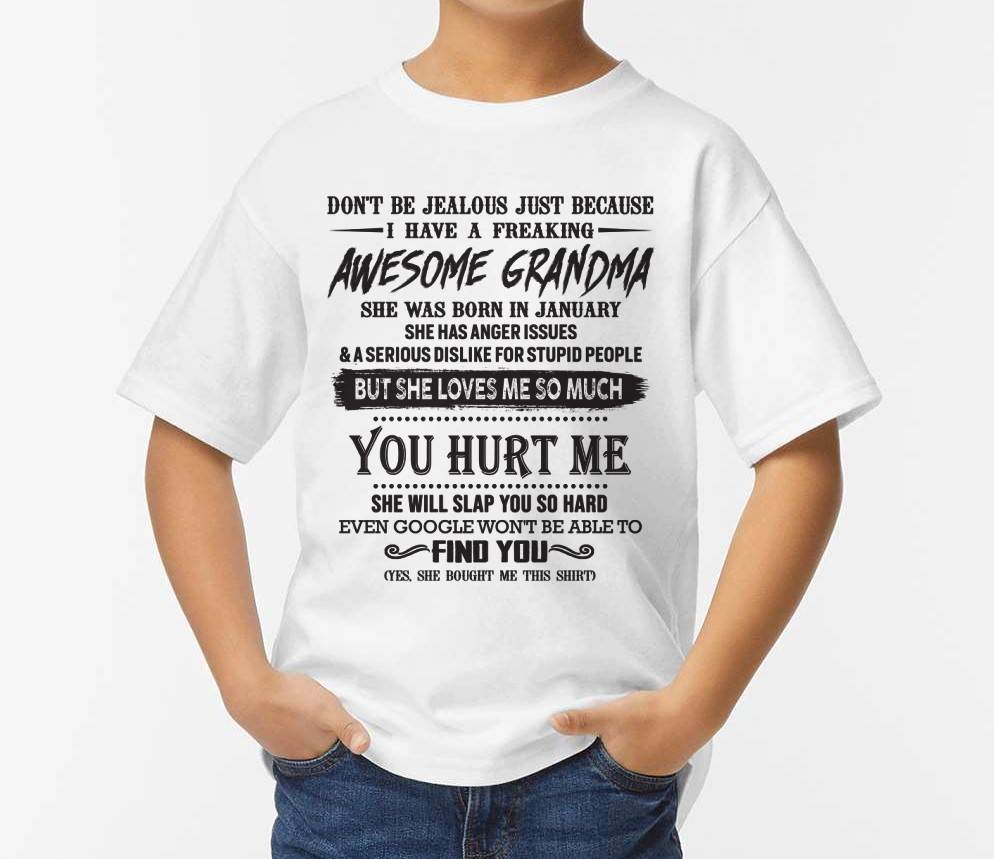 Don't Be Jealous - Gift For Grandson And Granddaughter From Grandma - DOAN01 (SKU07-153-01)