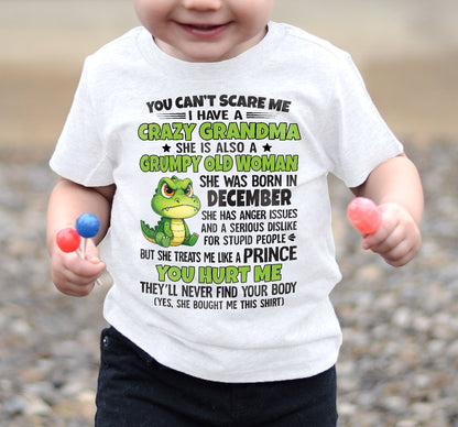 You Can’t Scare Me - Gift For Grandson And Granddaughter From Grandma - DOAN12 (SKU09-85-12)