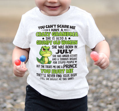 You Can’t Scare Me - Gift For Grandson And Granddaughter From Grandma - DOAN07 (SKU09-85-07)