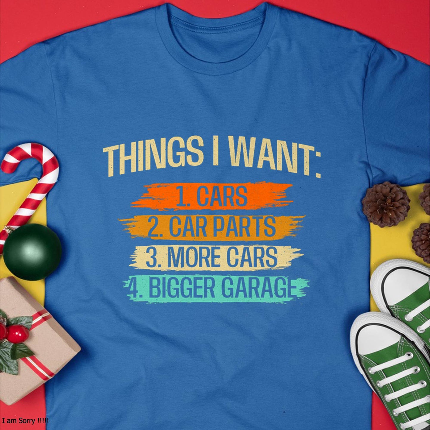 Things I Want - Car Parts Enthusiast Auto Mechanic Engine T-Shirt - Gift For Mechanic - DOAN (SKUM08-D13)