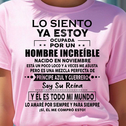 Noviembre - El Regalo Perfecto Para Tu Esposa O Novia - NTTD11 (SKU08-SRNU-TBN-11)