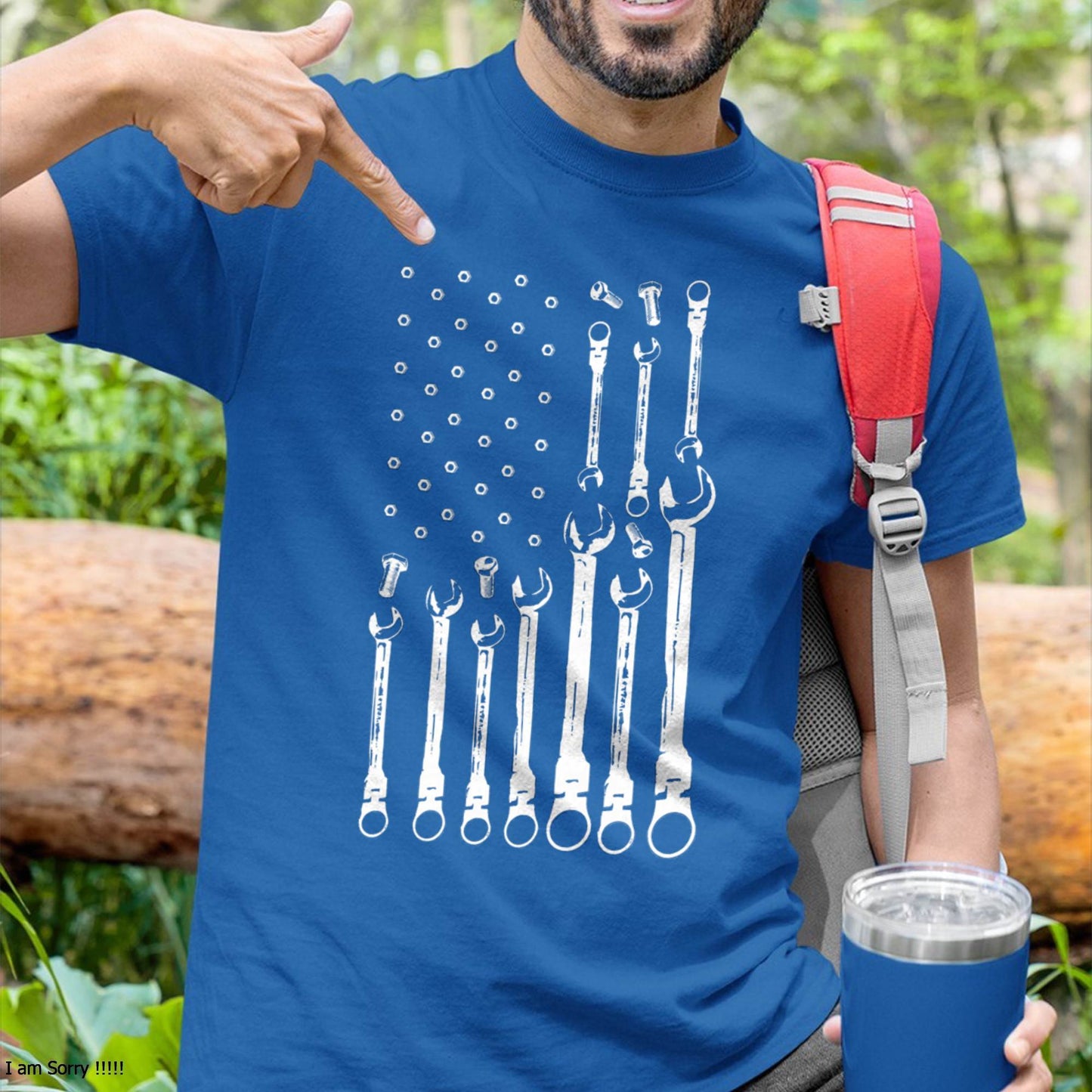 Mechanic Flag American Patriotic Flag Car Mechanic USA Flag T-Shirt - Gift For Mechanic - DOAN (SKUM08-D09)