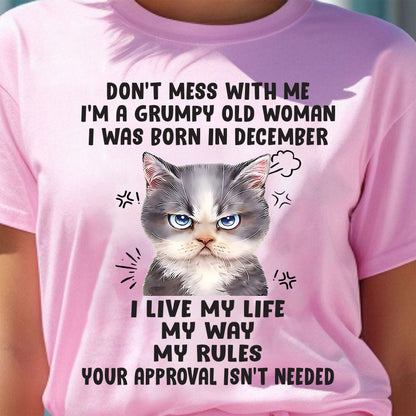 Don’t Mess With Me - T Shirt For Woman - DOAN12 (SKU09-65-12)