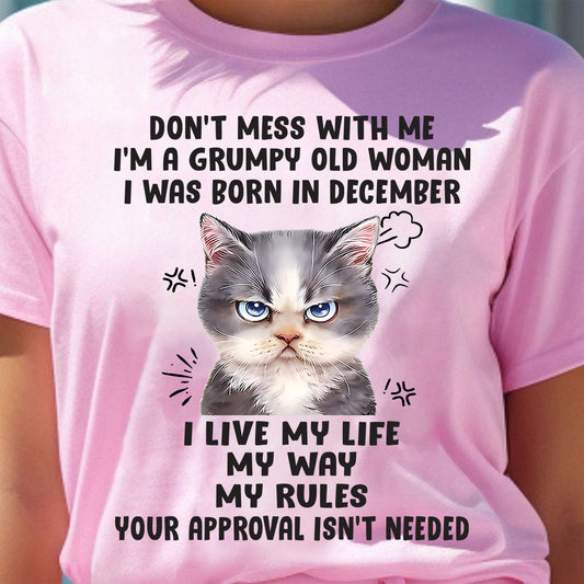 Don’t Mess With Me - T Shirt For Woman - DOAN12 (SKU09-65-12)