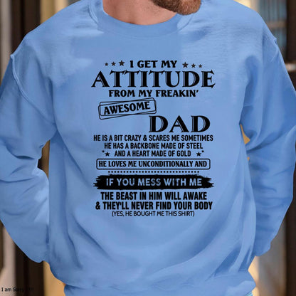 Gift For Son and Daughter From Dad - DOAN00 - (SKU-TDADC-00)