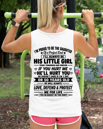 "My Dad Always Care Me If I'm 1 Day Or 50 Years Old" – The Beautiful T - Shirt From Dad – TIEN00 (SKU2606-81-00)