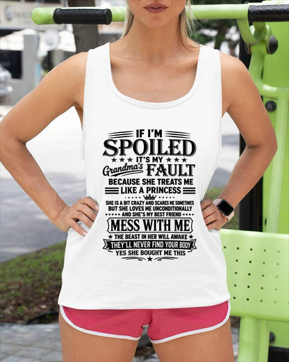 "I Have A Perfect Grandma - She Treats Me Like Princess" – The Beautiful T - Shirt From Grandma – TIEN00 (SKU2606-174-00)