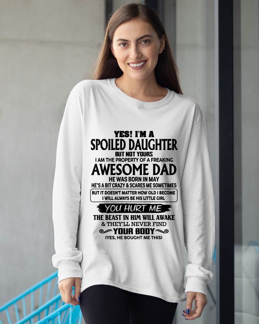 MAY – "I WILL ALWAYS BE LITTLE GIRL OF MY DAD"  –  SPECIAL GIFT FROM DAD – TIEN05 (SKU2607-107-05)