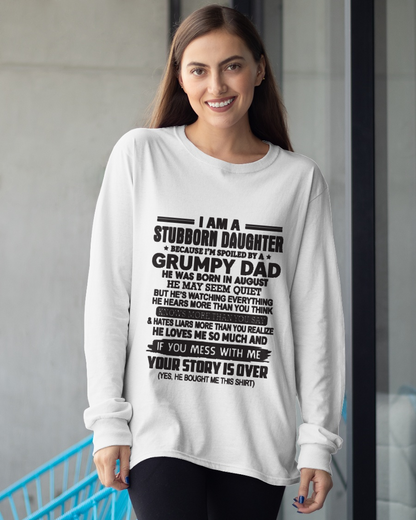 AUGUST - I'M A STUBBORN DAUGHTER - FROM DAD TO DAUGHTER - TIEN08 (SKU26T-01-52-08)