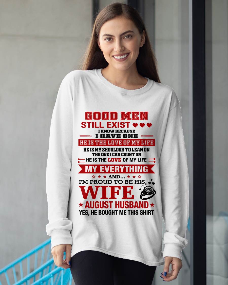 "My Husband Is The Love Of My Life" – The Special T - Shirt From Husband –TIEN08 (SKU2605-364-08)