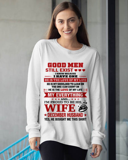 "My Husband Is The Love Of My Life" – The Special T - Shirt From Husband –TIEN12 (SKU2605-364-12)