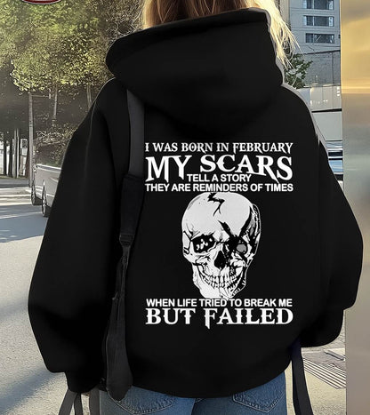 My Scars Tell A Story – T-Shirt For Woman – DOAN02 (SKU10-27-02)
