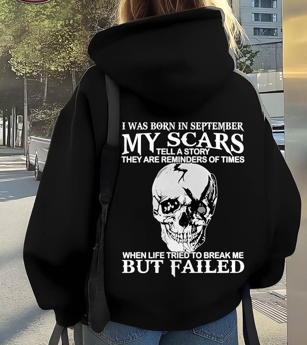 My Scars Tell A Story – T-Shirt For Woman – DOAN09 (SKU10-27-09)