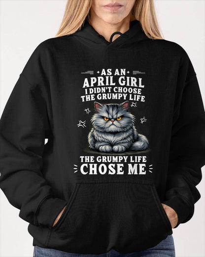 "The Grumpy Life Choose Me" – Adorable T-Shirt For Woman – TIEN04 (SKU2605-68-04)