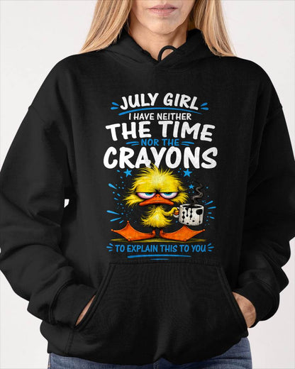 "NO!!! I DON'T HAVE THE TIME TO EXPLAIN THIS TO YOU" –  CUTE T - SHIRT FOR WOMEN – TIEN07 (SKU2606-107-07)