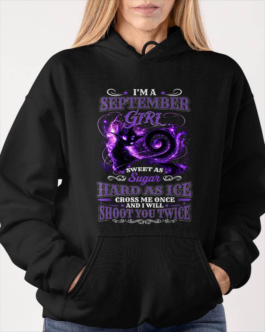 SEPTEMBER – "SWEET AS SUGAR - HARD AS ICE" (PURPLE VERSION) – T – SHIRT FOR WOMEN – TIEN09 (SKU2607-284-09)